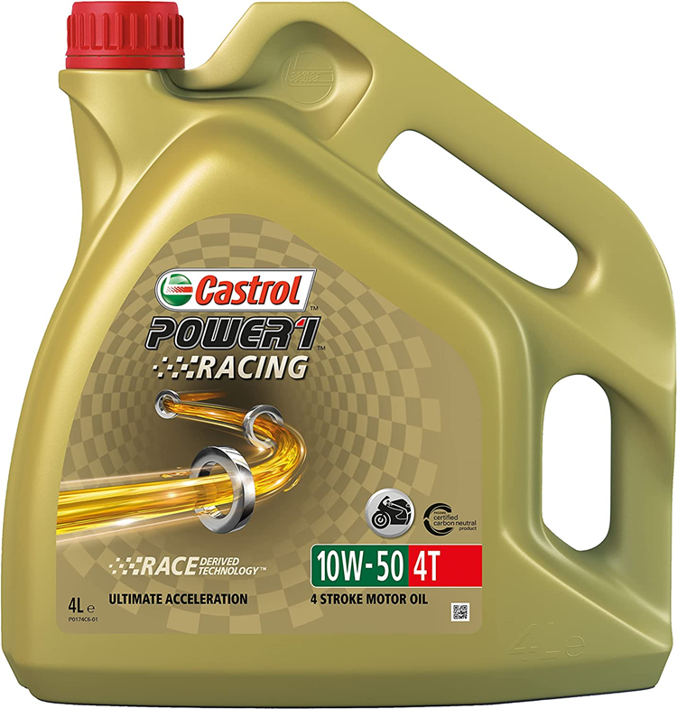 ACEITE CASTROL POWER 1 RACING 4T 10W 50 4L MW